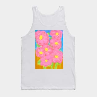 Pinky  Winky  Flowers Tank Top